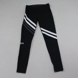 Under Armour Women Black Leggings Running Size Heatgear Size Small